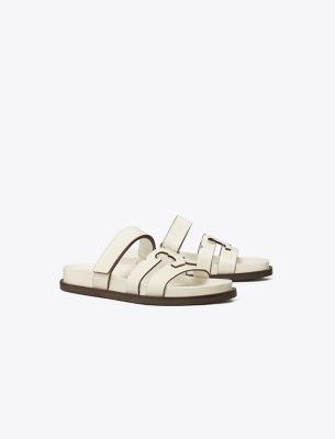 Tory Burch Ines Burch Slide In White