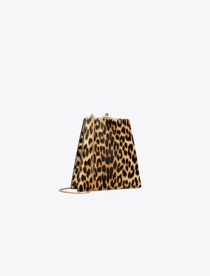 Tory Burch Leopard Mini Bag In Multi