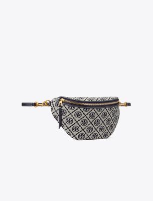 Tory Burch T Monogram Belt Bag In Tory Navy