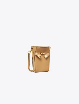 Tory Burch T Phone Crossbody In Macadamia