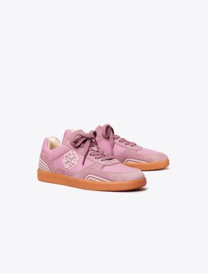 Shop Tory Burch Clover Court Sneaker In Lila/lila/cipria