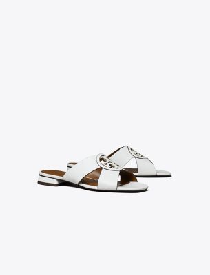 Tory Burch Miller Crisscross Sandal In Cloud
