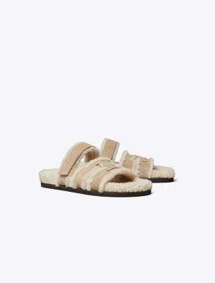 Tory Burch Ines Burch Slide In Neutral