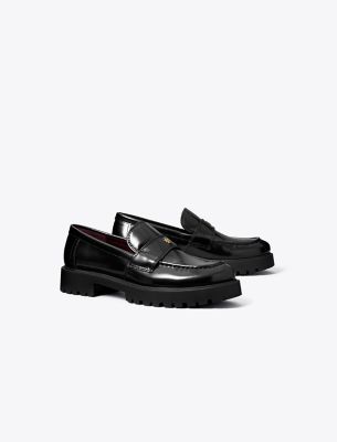 Shop Tory Burch Classic Lug Loafer In Perfect Black