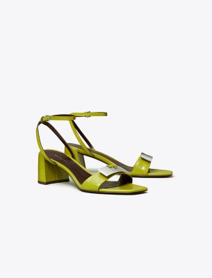 Tory Burch Gigi Sandal In Greenway/silver