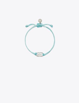 TORY BURCH EMBRACE AMBITION LOGO BRACELET 