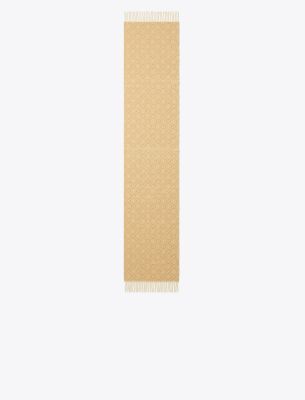 Tory Burch T Monogram Oblong Scarf