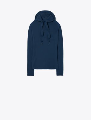 TORY BURCH NYLON HOODIE 