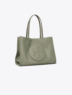 Tory Burch Small Ella Tote In Gray