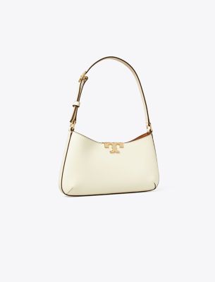 Tory Burch Eleanor Slim Shoulder Bag In Warm White