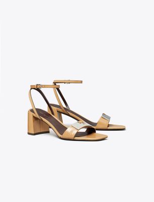 Tory Burch Gigi Sandal In Cantucci/silver