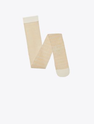 Tory Burch Sublime Thigh Highs In Ivory