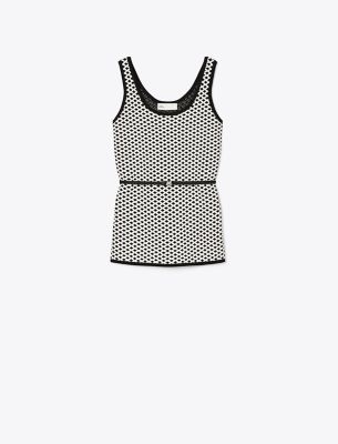 TORY BURCH JACQUARD TANK TOP 
