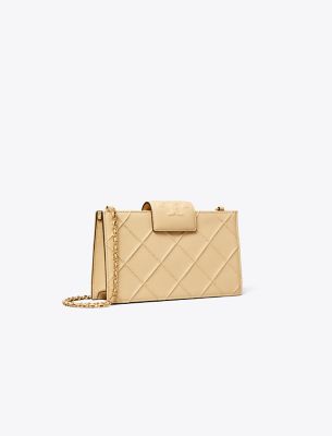 Tory Burch Mini Fleming Soft Chain Wallet