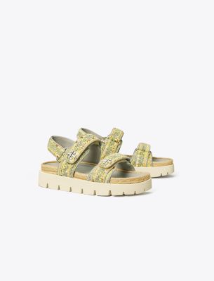 Tory Burch Kira Rope Platform Sport Sandal In Multi