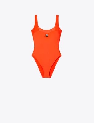 Tory Burch Mesh Tank Swimsuit