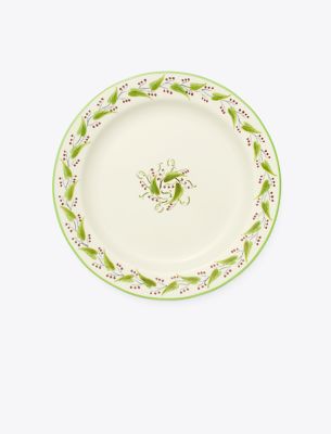 Tory Burch Feuille Dinner Plate, Set Of 2 In Multi
