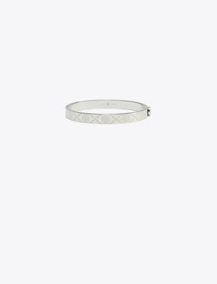 Tory Burch T Monogram Hinge Bracelet