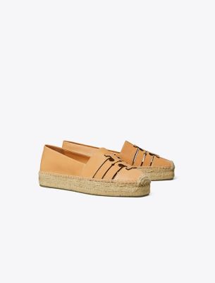 Tory Burch Ines Platform Espadrille In Camello