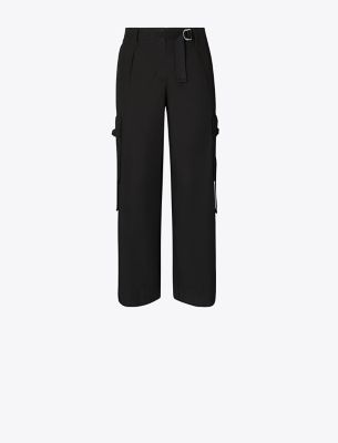 Tory Burch Cotton Cargo Trouser