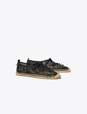 Tory Burch Mini Bow Mesh Espadrille