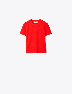Tory Burch T Monogram Jacquard Sweater