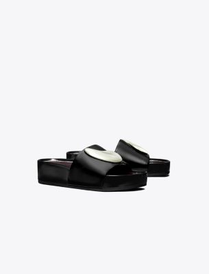 Shop Tory Burch Patos Platform Slide
