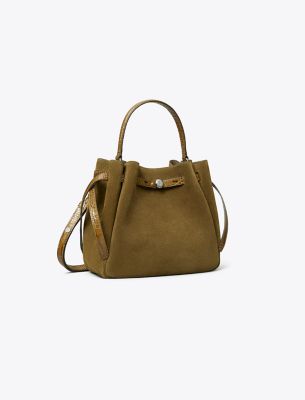Tory Burch Romy Suede Bucket Bag
