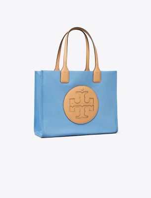 Tory Burch Small Ella Tote In Dauphin Blue