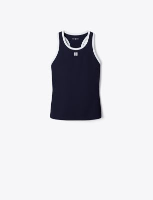 Tory Burch Jersey Tennis Tank Top