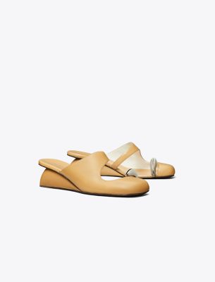 Tory Burch Pierced Mule Wedge
