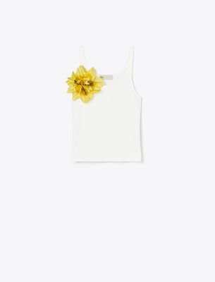 Tory Burch Ribbed Tank Top