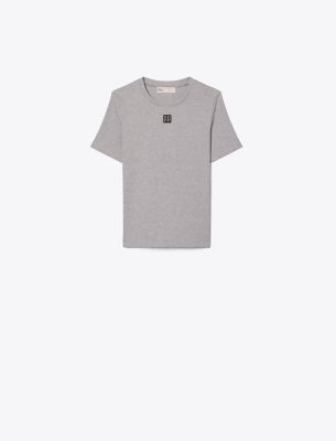 コットン リブ Tシャツ | 045