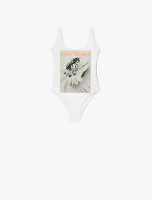 Tory Burch Bee Tank Swimsuit