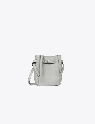 Tory Burch Small Romy Crossbody In Light Granite