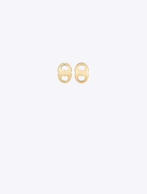 Tory Burch Gemini Link Stud Earrings