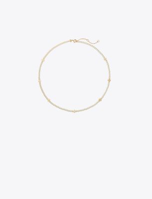 Tory Burch Kira Pearl Necklace