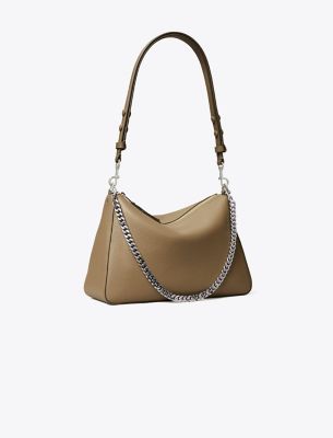Tory Burch Perry Shoulder Bag In Wild Mushroom