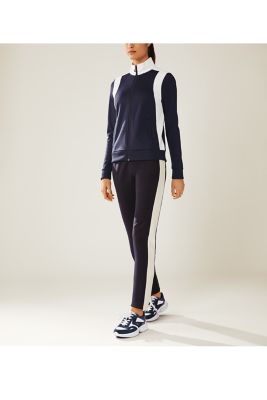 tory burch tear away track pants