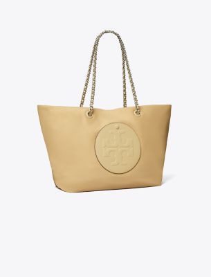 Tory Burch Ella Chain Tote In Brown