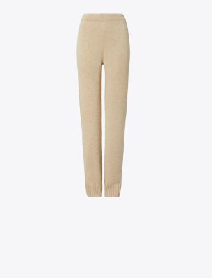 Tory Burch Wool Sweater Pant In Brown