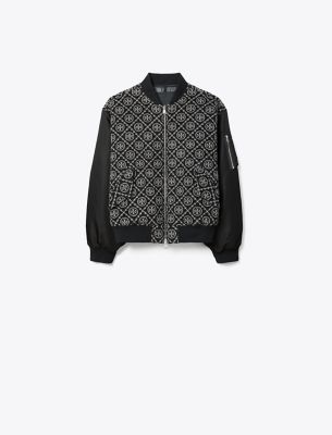 Tモノグラム ウールジャガード ボンバージャケット | 008