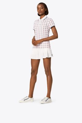 Tory Sport Pleated Jersey Skirt : Women's Tennis | Tory Sport