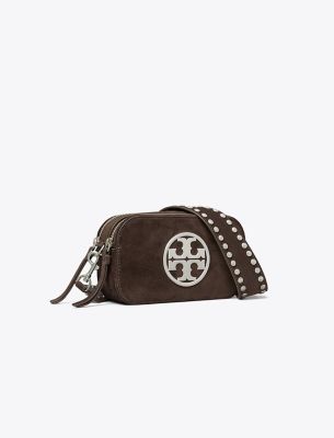 Tory Burch Mini Miller Suede Crossbody Bag