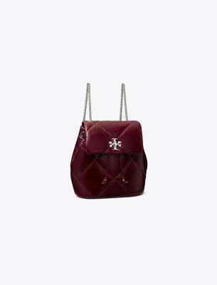 Tory Burch Kira Diamond Quilt Distressed Mini Backpack