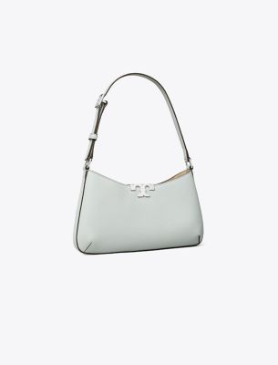 Tory Burch Eleanor Soft Slim Shoulder Bag In Blue