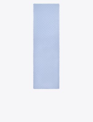 Tory Burch T Monogram-jacquard Scarf