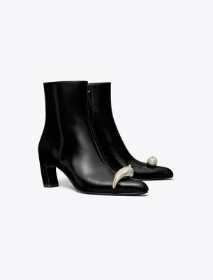 Tory Burch Pierced Ankle Boot In Multi