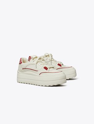 Tory Burch Stage Sneaker In Neutral