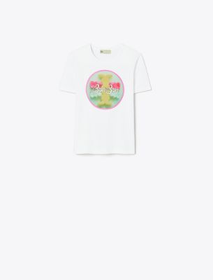 Tory Burch Tb X Bonbon Candy Logo T-shirt
